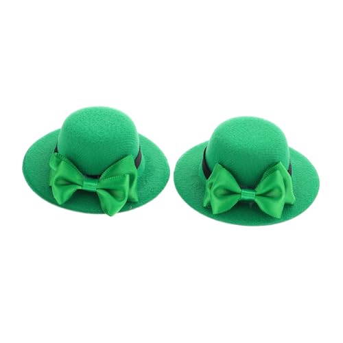 CLISPEED 2 Stück Teiliges St Patrick's Day Weinflaschen Deko aus Weichem Flanell Mini Hüte mit Kleeblattmotiv für Party Familienfeier und Festliche Tischdekoration CLISPEED 2 Stück Teiliges St Patrick's Day Weinflaschen Deko aus Weichem Flanell Mini Hüte mit Kleeblattmotiv für Party Familienfeier und Festliche Tischdekoration von CLISPEED