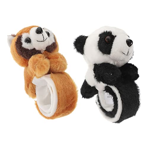 CLISPEED 2 Stück Tier Schnapparmband Armband mit Panda Waschbär Motiv Leichte Kompakte Kinderarmbänder als Partydeko Mitgebsel für Geburtstag Halloween Weihnachten CLISPEED 2 Stück Tier Schnapparmband Armband mit Panda Waschbär Motiv Leichte Kompakte Kinderarmbänder als Partydeko Mitgebsel für Geburtstag Halloween Weihnachten von CLISPEED