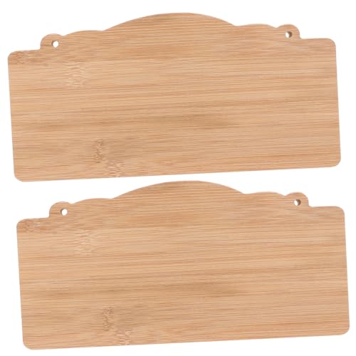 CLISPEED 2 Stück Unlackierte Holzschilder Blanko Holzplaketten für Diy Bastelprojekte Dekorative Holztafeln zum Beschriften und Gestalten für Persönliche Botschaften und Dekoration CLISPEED 2 Stück Unlackierte Holzschilder Blanko Holzplaketten für Diy Bastelprojekte Dekorative Holztafeln zum Beschriften und Gestalten für Persönliche Botschaften und Dekoration von CLISPEED