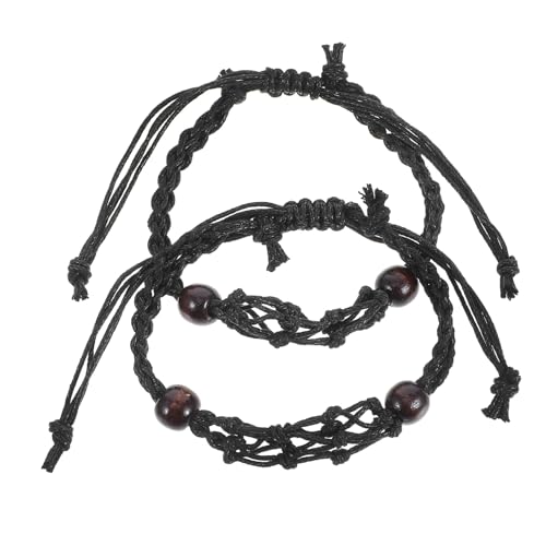 CLISPEED 2 Stück Verstellbare Kristall Armbandhalter Handgewebter Netzbeutel Elastischer Armbandhalter Transparent Leicht für DIY Schmuckherstellung Komfortabel für Verschiedene CLISPEED 2 Stück Verstellbare Kristall Armbandhalter Handgewebter Netzbeutel Elastischer Armbandhalter Transparent Leicht für DIY Schmuckherstellung Komfortabel für Verschiedene von CLISPEED