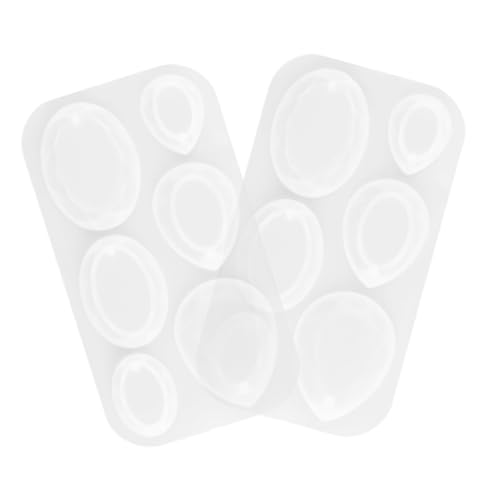 CLISPEED 2 Stück Wasserdrop Oval Anhänger Gießform für Diy Bastelarbeiten Geeignet für Ohrringe und Schlüsselanhänger Langlebig und Präzise CLISPEED 2 Stück Wasserdrop Oval Anhänger Gießform für Diy Bastelarbeiten Geeignet für Ohrringe und Schlüsselanhänger Langlebig und Präzise von CLISPEED