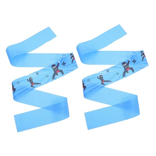 CLISPEED 2 Stücke Schal Küchenkostümausrüstung Küche kochen Kostümparty Sportkoch-Bandana ninja stirnband Ninja Kopfbinde Kochen Stirnbänder Kochkostüm für die Küche Sport Bandana Polyester von CLISPEED