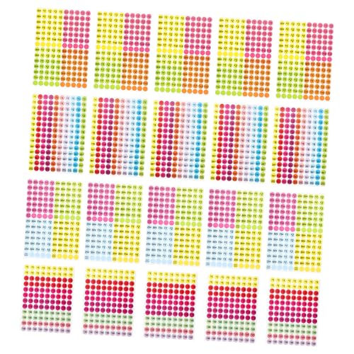 CLISPEED 20 Blatt Bunte Preisschilder Aufkleber Selbstklebende Runde Preisetiketten Vorbeschriftet für Garage Supermarkt und Verkaufsaktionen Ablösbar und Vielseitig Einsetzbar CLISPEED 20 Blatt Bunte Preisschilder Aufkleber Selbstklebende Runde Preisetiketten Vorbeschriftet für Garage Supermarkt und Verkaufsaktionen Ablösbar und Vielseitig Einsetzbar von CLISPEED