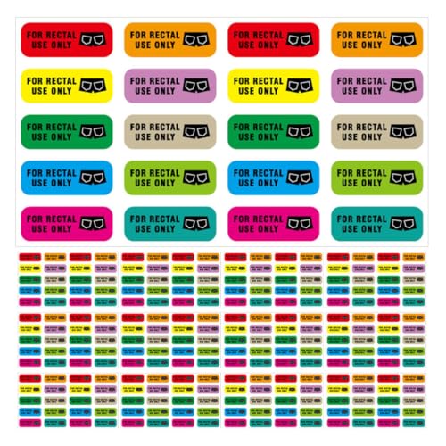 CLISPEED 20 Blatt Lustige Aufkleber für Rektale Anwendung Selbstklebende Sticker für Partys Aufkleber aus Langlebigem PVC für Kreative Dekoration und Unterhaltung CLISPEED 20 Blatt Lustige Aufkleber für Rektale Anwendung Selbstklebende Sticker für Partys Aufkleber aus Langlebigem PVC für Kreative Dekoration und Unterhaltung von CLISPEED