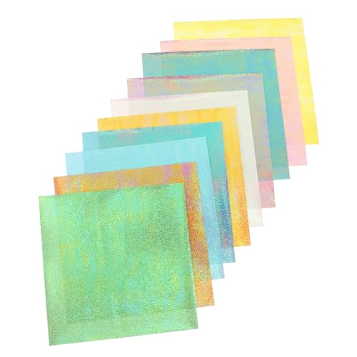 CLISPEED 20 Blatt Perlglänzendes Origami Papier Schimmerndes Bastelpapier für Erwachsene Quadratisches Glitzerpapier für DIY Kraniche Scrapbooking und Kreative Handarbeiten CLISPEED 20 Blatt Perlglänzendes Origami Papier Schimmerndes Bastelpapier für Erwachsene Quadratisches Glitzerpapier für DIY Kraniche Scrapbooking und Kreative Handarbeiten von CLISPEED