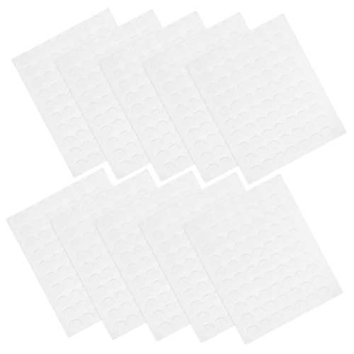 CLISPEED 20 Blatt Teiliges Transparente Doppelseitige Klebepunkte Selbstklebend Stark Haftend für Büro und DIY Basteln Unsichtbare Klebepads für Saubere Befestigung CLISPEED 20 Blatt Teiliges Transparente Doppelseitige Klebepunkte Selbstklebend Stark Haftend für Büro und DIY Basteln Unsichtbare Klebepads für Saubere Befestigung von CLISPEED