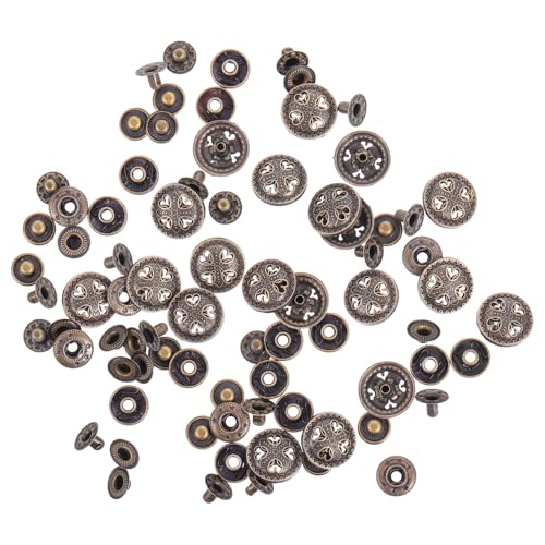 CLISPEED 20 Sätze Teiliges Retro Zinklegierung Druckknöpfe mit Cartoon Geldbörsen Schnappverschluss Langlebige Rostfreie Taschenverschlüsse für DIY Handwerk und Lederwaren CLISPEED 20 Sätze Teiliges Retro Zinklegierung Druckknöpfe mit Cartoon Geldbörsen Schnappverschluss Langlebige Rostfreie Taschenverschlüsse für DIY Handwerk und Lederwaren von CLISPEED