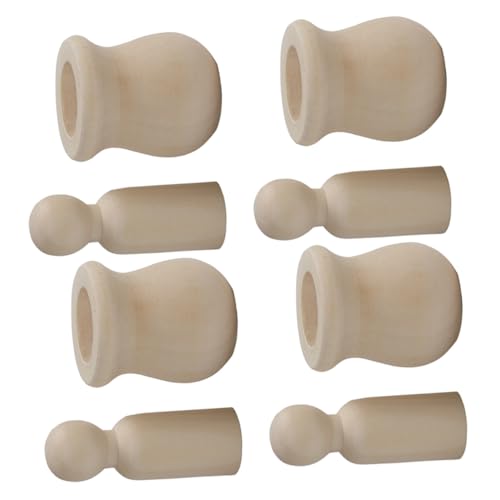 CLISPEED 20 Satz Teiliges Kleine Naturbelassene Holzpuppen zum Bemalen DIY Holzfiguren für Bastelprojekte Ungiftig und Umweltfreundlich Kreative Holzpuppen zum Gestalten und Dekorieren CLISPEED 20 Satz Teiliges Kleine Naturbelassene Holzpuppen zum Bemalen DIY Holzfiguren für Bastelprojekte Ungiftig und Umweltfreundlich Kreative Holzpuppen zum Gestalten und Dekorieren von CLISPEED