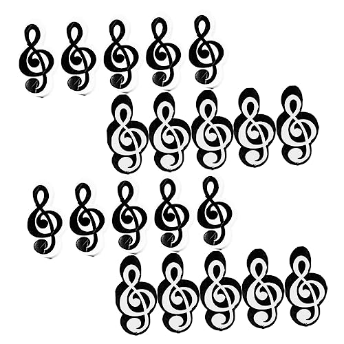 CLISPEED 20 Stck. Mini Radiergummis Pack Musiknote Form Niedliche Radiergummis für Schule Belohnungen Partys Einfach zu und Leicht für Schüler CLISPEED 20 Stck. Mini Radiergummis Pack Musiknote Form Niedliche Radiergummis für Schule Belohnungen Partys Einfach zu und Leicht für Schüler von CLISPEED