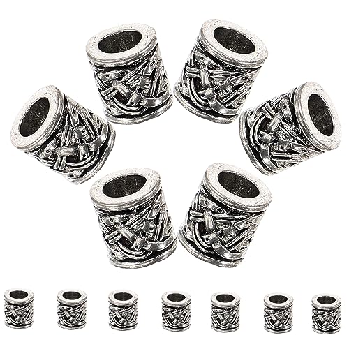 CLISPEED 20 Stück Bartperlen Schmuck Spacer für DIY und Armbänder für Bastelprojekte und CLISPEED 20 Stück Bartperlen Schmuck Spacer für DIY und Armbänder für Bastelprojekte und von CLISPEED