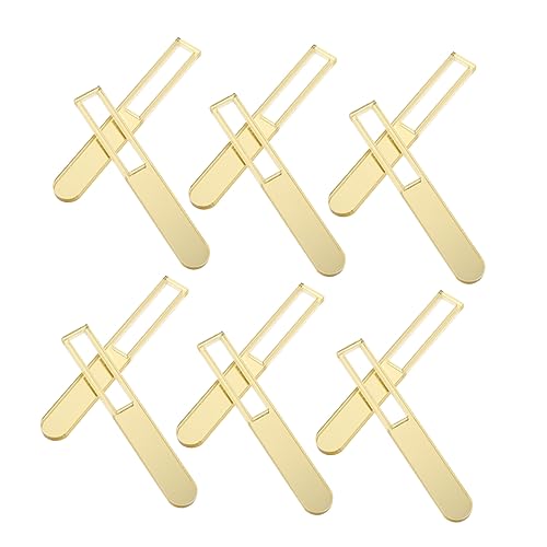 CLISPEED 20 Stück DIY Eiscreme Sticks Naturholz Kreative Popsicle Stäbchen für Bastelprojekte für Eiscreme und Desserts Leicht zu Reinigen und Wiederverwendbar von CLISPEED