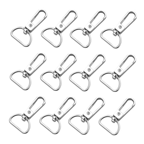 CLISPEED 20 Stück DIY Legierung Karabinerhaken Schlüsselanhänger Verschluss Langlebig Robust für Taschen Handwerk Basteln Zubehör CLISPEED 20 Stück DIY Legierung Karabinerhaken Schlüsselanhänger Verschluss Langlebig Robust für Taschen Handwerk Basteln Zubehör von CLISPEED