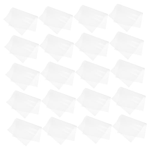 CLISPEED 20 Stück Doppelseitige Tpu Heißschmelz Klebefolie für Stoffe Stark Haftende Bügelfolie Fusible Interfacing Film Schwerer Klebstoff Vielseitig für Näh Patchworkprojekte von CLISPEED