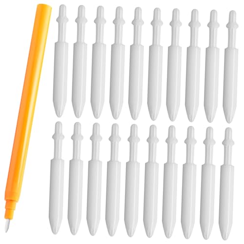 CLISPEED 20 Stück Ersatzstiftspitze Kunst wieder auffüllbar Marker -Stift -Tipps Tipps zur Ersatztipps von Lackierstift ersetzen Malerei bemerkenswerte Federn Anmerkungszubehör Nylon Weiß CLISPEED 20 Stück Ersatzstiftspitze Kunst wieder auffüllbar Marker -Stift -Tipps Tipps zur Ersatztipps von Lackierstift ersetzen Malerei bemerkenswerte Federn Anmerkungszubehör Nylon Weiß von CLISPEED