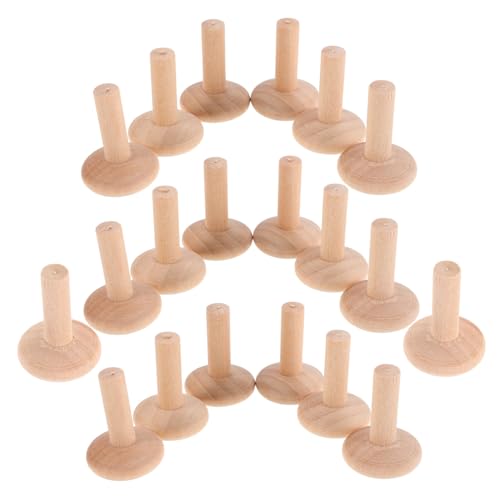 CLISPEED 20 Stück Förmige Holzdübel aus Naturholz Vielseitig für Möbelreparatur DIY Bastelprojekte Kindgerechte Holzstifte Robuste Holznägel für Handwerk und Modellbau CLISPEED 20 Stück Förmige Holzdübel aus Naturholz Vielseitig für Möbelreparatur DIY Bastelprojekte Kindgerechte Holzstifte Robuste Holznägel für Handwerk und Modellbau von CLISPEED