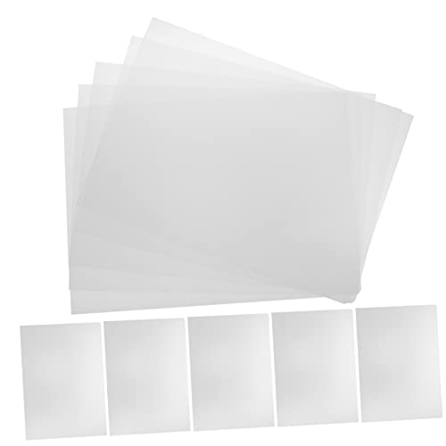 CLISPEED 20 Stück Heat Transfer Film für Kleidung Dtf Sublimationsfolie Vielseitig Einsetzbar für DIY Projekte Einfach zu Schneiden und Anzuwenden Hochgradig Haftend und Farbübertragend von CLISPEED