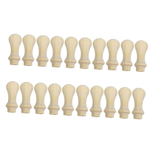 CLISPEED 20 Stück Holzstempelgriffe Retro Farbe Ergonomisch Glatte Oberfläche Langlebig Poliert Vielseitig für Siegelstempel Umschläge DIY Bastelarbeiten Komfortabel für Büro und Handwerk CLISPEED 20 Stück Holzstempelgriffe Retro Farbe Ergonomisch Glatte Oberfläche Langlebig Poliert Vielseitig für Siegelstempel Umschläge DIY Bastelarbeiten Komfortabel für Büro und Handwerk von CLISPEED