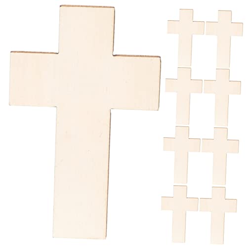 CLISPEED 20 Stück Kreuzförmige Holzscheiben DIY Bastelmaterial für Kreative Dekorationen Robuste Unbehandelte Holzstücke für Zuhause Schule und CLISPEED 20 Stück Kreuzförmige Holzscheiben DIY Bastelmaterial für Kreative Dekorationen Robuste Unbehandelte Holzstücke für Zuhause Schule und von CLISPEED