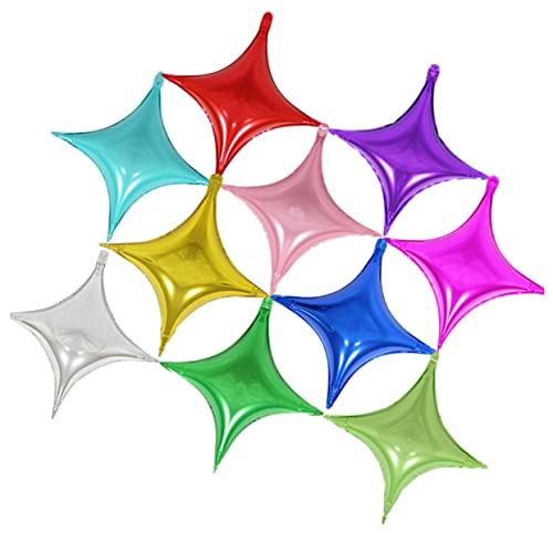 CLISPEED 20stücke Aluminiumfolie Ballons Rosarot Dekorative Ballons Für Hochzeiten Geburtstagsfeiern Und Partys Party-dekoration Für Zuhause Und Veranstaltungen von CLISPEED