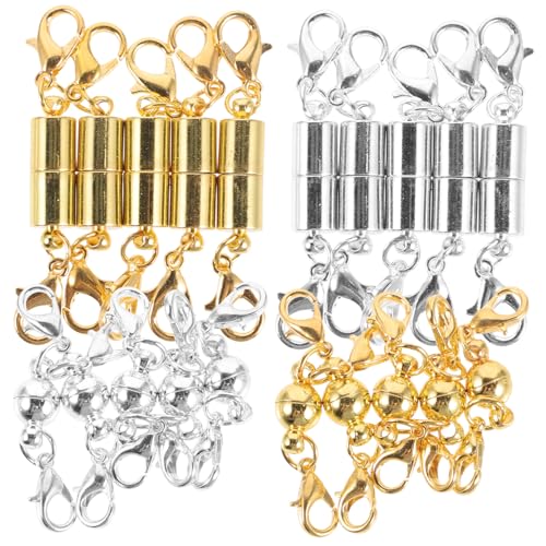 CLISPEED 20 Stück Magnetische Schmuckverschlüsse aus Metall Runde DIY Magnetverschluss buckles für Halsketten Armbänder Einfache Montage Langlebig Robust Geeignet für Schmuckherstellung CLISPEED 20 Stück Magnetische Schmuckverschlüsse aus Metall Runde DIY Magnetverschluss buckles für Halsketten Armbänder Einfache Montage Langlebig Robust Geeignet für Schmuckherstellung von CLISPEED