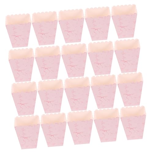 CLISPEED 20 Stück Rosa Snackbehälter für Geburtstagsfeiern Hochzeiten Filmabende und Besondere Anlässe CLISPEED 20 Stück Rosa Snackbehälter für Geburtstagsfeiern Hochzeiten Filmabende und Besondere Anlässe von CLISPEED