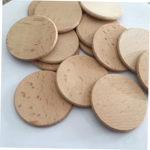 CLISPEED 20 Stück Runde Holzscheiben aus Polierter Buchenholz Buche Glatte Naturholzscheiben für DIY Bastelarbeiten Schlüsselanhänger Malerei und Dekoration Umweltfreundlich und Langlebig CLISPEED 20 Stück Runde Holzscheiben aus Polierter Buchenholz Buche Glatte Naturholzscheiben für DIY Bastelarbeiten Schlüsselanhänger Malerei und Dekoration Umweltfreundlich und Langlebig von CLISPEED