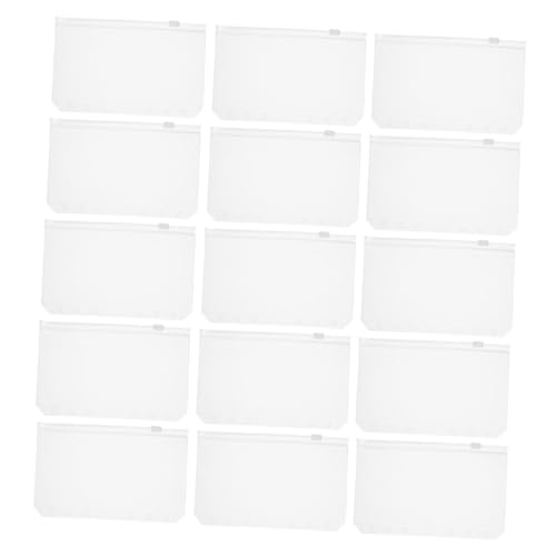 CLISPEED 20 Stück Teiliges Binder Taschen Reißverschluss Umschläge Wiederverwendbar Budget Planer Einstecktaschen Klarsichthüllen Für Loose Leaf Ordner Organizer CLISPEED 20 Stück Teiliges Binder Taschen Reißverschluss Umschläge Wiederverwendbar Budget Planer Einstecktaschen Klarsichthüllen Für Loose Leaf Ordner Organizer von CLISPEED