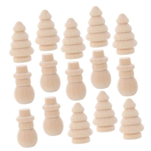 CLISPEED 20 Stück Teiliges DIY Holzornament mit Schneemann und Weihnachtsbaum Formen Bemalbare Holzfiguren für Kreative Weihnachtsdeko Kindgerechte Bastelsets Fantasie und Festtagsstimmung CLISPEED 20 Stück Teiliges DIY Holzornament mit Schneemann und Weihnachtsbaum Formen Bemalbare Holzfiguren für Kreative Weihnachtsdeko Kindgerechte Bastelsets Fantasie und Festtagsstimmung von CLISPEED
