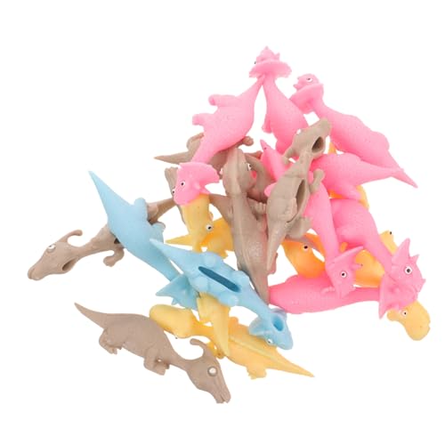 CLISPEED 20 Stück Teiliges Dinosaurier Fingerschleuder Elastisch und Waschbar Fliegende Party Mitgebsel für Kindergeburtstag Lustige Partyspiele und Spielspaß im Freien Zufällige Farben CLISPEED 20 Stück Teiliges Dinosaurier Fingerschleuder Elastisch und Waschbar Fliegende Party Mitgebsel für Kindergeburtstag Lustige Partyspiele und Spielspaß im Freien Zufällige Farben von CLISPEED