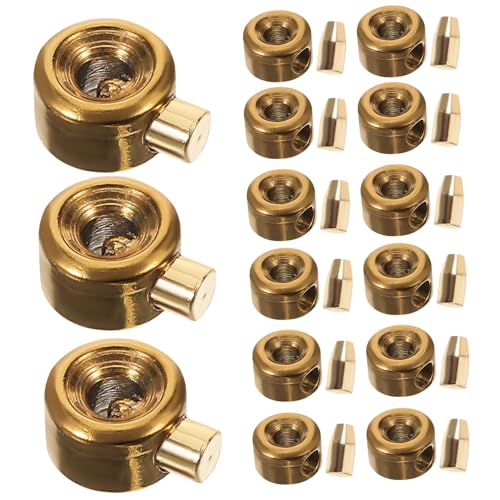 CLISPEED 20 Stück Teiliges Edelstahl Spacer Perlen für Armbänder Langlebig Rostfrei DIY Schmuckherstellung Handwerk Zubehör Goldfarben Flach für Kreative Bastelprojekte CLISPEED 20 Stück Teiliges Edelstahl Spacer Perlen für Armbänder Langlebig Rostfrei DIY Schmuckherstellung Handwerk Zubehör Goldfarben Flach für Kreative Bastelprojekte von CLISPEED