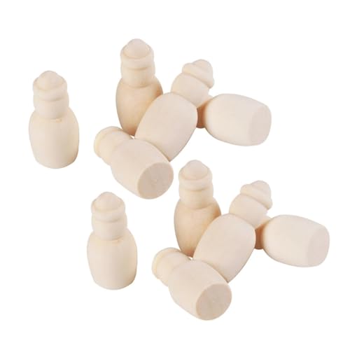 CLISPEED 20 Stück Teiliges Holz DIY Bastelset Kreative Mini Figuren zum Bemalen für Handgefertigte Deko Holzscheiben Pädagogisches von Kreativität und Feinmotorik CLISPEED 20 Stück Teiliges Holz DIY Bastelset Kreative Mini Figuren zum Bemalen für Handgefertigte Deko Holzscheiben Pädagogisches von Kreativität und Feinmotorik von CLISPEED