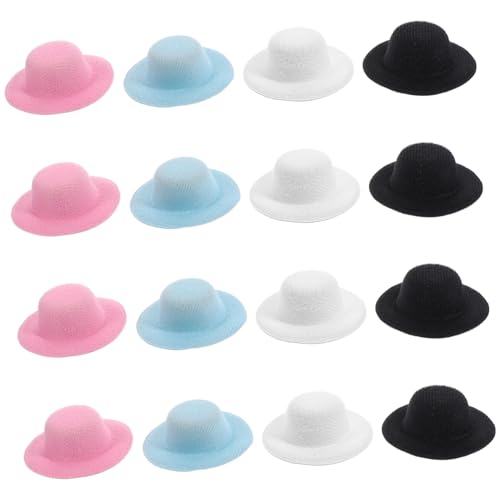 CLISPEED 20 Stück Teiliges Mini Stoffhüte Kleine Dekorative Puppenhüte für DIY Bastelprojekte Schneemann und Puppenaccessoires Leichte Handgemachte Mini Hüte in Rosa CLISPEED 20 Stück Teiliges Mini Stoffhüte Kleine Dekorative Puppenhüte für DIY Bastelprojekte Schneemann und Puppenaccessoires Leichte Handgemachte Mini Hüte in Rosa von CLISPEED