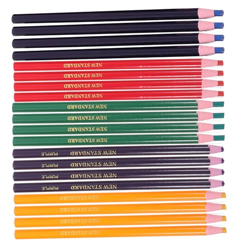 CLISPEED 20 Stück Teiliges Multi Funktions Wachsmalkreide Abziehbare China Marker Wachsmalstifte mit Papierhülle Starke Haftung Farbenfrohe Haushaltsmarker für Leder Metall Holz Papier CLISPEED 20 Stück Teiliges Multi Funktions Wachsmalkreide Abziehbare China Marker Wachsmalstifte mit Papierhülle Starke Haftung Farbenfrohe Haushaltsmarker für Leder Metall Holz Papier von CLISPEED