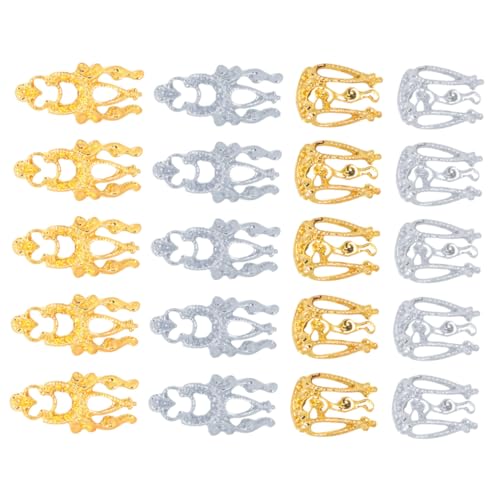 CLISPEED 20 Stück Teiliges Nageldesign Nail Charms in Gold und Silber DIY Manicure Ornament für Kreative Nagelkunst Geeignet für Nagelkunstliebhaber und Professionelle Maniküre CLISPEED 20 Stück Teiliges Nageldesign Nail Charms in Gold und Silber DIY Manicure Ornament für Kreative Nagelkunst Geeignet für Nagelkunstliebhaber und Professionelle Maniküre von CLISPEED