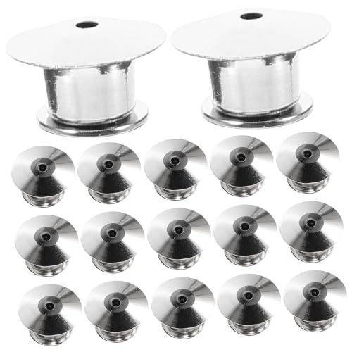 CLISPEED 20 Stück Teiliges Pin Back Lock Clamp aus Robustem Kupfer Verschließbare Broschüren Stiftverschluss Ersatz für Anstecknadeln Leicht Langlebig Einfach zu Bedienen für Uniformen CLISPEED 20 Stück Teiliges Pin Back Lock Clamp aus Robustem Kupfer Verschließbare Broschüren Stiftverschluss Ersatz für Anstecknadeln Leicht Langlebig Einfach zu Bedienen für Uniformen von CLISPEED