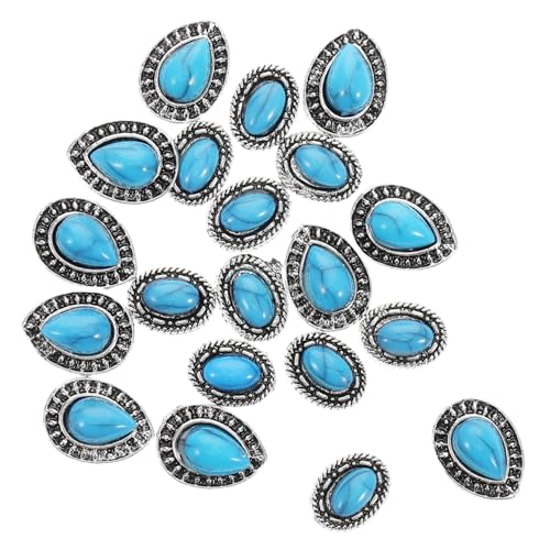 CLISPEED 20 Stück Teiliges Retro Nagel schmuck Langlebiger Legierung und Harz Vintage Ovale Nail Charms für DIY Maniküre Vielseitig Einsetzbar für Partys Hochzeiten und Alltag Eleganter CLISPEED 20 Stück Teiliges Retro Nagel schmuck Langlebiger Legierung und Harz Vintage Ovale Nail Charms für DIY Maniküre Vielseitig Einsetzbar für Partys Hochzeiten und Alltag Eleganter von CLISPEED