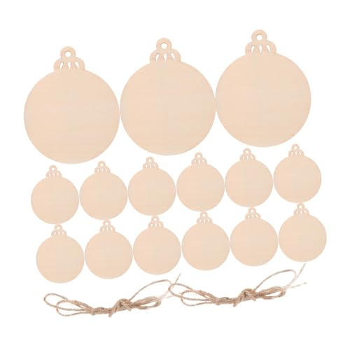 CLISPEED 20 Stück Teiliges Runde Holzscheiben mit Juteschnur Natürliche Holzanhänger im Laternen Design für DIY Wanddeko Bastelprojekte Handgefertigte Ornamente und Kreative CLISPEED 20 Stück Teiliges Runde Holzscheiben mit Juteschnur Natürliche Holzanhänger im Laternen Design für DIY Wanddeko Bastelprojekte Handgefertigte Ornamente und Kreative von CLISPEED