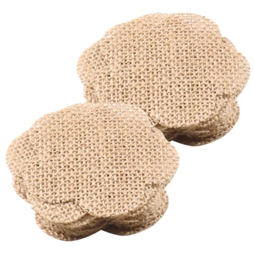 CLISPEED 20 Stück Teiliges Rustikale Weihnachtsdeko aus Vintage Baumwoll Leinen Stabile DIY Burlap Scheiben für Baum Fenster und Kamin Schmuck Beidseitig Bemalbar Langlebige CLISPEED 20 Stück Teiliges Rustikale Weihnachtsdeko aus Vintage Baumwoll Leinen Stabile DIY Burlap Scheiben für Baum Fenster und Kamin Schmuck Beidseitig Bemalbar Langlebige von CLISPEED