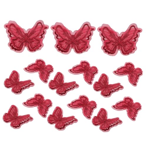 CLISPEED 20 Stück Teiliges Spitzen Schmetterlings Applikationen Bestickte Diy Aufnäher Spitze für Frühlings Sommer Kleidung Taschen Hochzeitskleider und Kreative Handarbeiten CLISPEED 20 Stück Teiliges Spitzen Schmetterlings Applikationen Bestickte Diy Aufnäher Spitze für Frühlings Sommer Kleidung Taschen Hochzeitskleider und Kreative Handarbeiten von CLISPEED