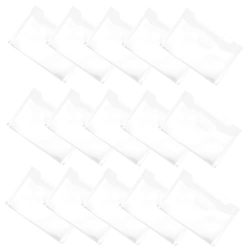 CLISPEED 20 Stück Teiliges Transparente Dokumententaschen Wiederverwendbare Verschleißfeste Aufbewahrungstaschen für Dokumente Praktische Querformat Organizer für Büro Schule und Zuhause von CLISPEED