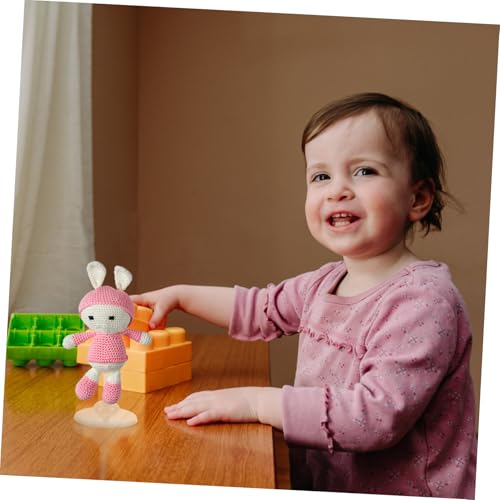 CLISPEED 20 Stück Teiliges Transparente Verstellbare Puppenständer aus Hochwertigem Stabile Doll Display Ständer mit Breiter Basis zur Sicheren Präsentation von Puppen Figuren und Modellen von CLISPEED
