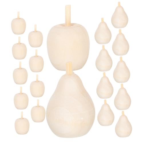 CLISPEED 20 Stück Teiliges Unbemalte Holzfrüchte Bastelmaterialien zum Bemalen Leichte DIY Obstdekorationen aus Holz Handliche Früchte Ornamente für Kreative Bastelprojekte CLISPEED 20 Stück Teiliges Unbemalte Holzfrüchte Bastelmaterialien zum Bemalen Leichte DIY Obstdekorationen aus Holz Handliche Früchte Ornamente für Kreative Bastelprojekte von CLISPEED