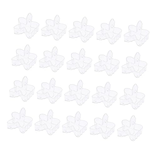 CLISPEED 20 Stück Teiliges Weihnachts DIY Kerzenhalter aus Flammhemmendem Kunststoff Form Wiederverwendbare Kerzenschalen für Teelichter für Bastelprojekte und Festliche Dekoration CLISPEED 20 Stück Teiliges Weihnachts DIY Kerzenhalter aus Flammhemmendem Kunststoff Form Wiederverwendbare Kerzenschalen für Teelichter für Bastelprojekte und Festliche Dekoration von CLISPEED
