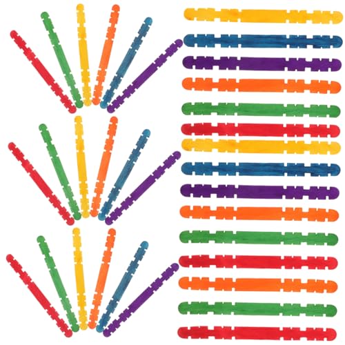 CLISPEED 200 Stück Bunte Gezackte Holzstäbchen Kleine DIY Eisstiele Sticks für Handgemachte Bastelarbeiten und Kreative Sommerspaß Aktivitäten CLISPEED 200 Stück Bunte Gezackte Holzstäbchen Kleine DIY Eisstiele Sticks für Handgemachte Bastelarbeiten und Kreative Sommerspaß Aktivitäten von CLISPEED