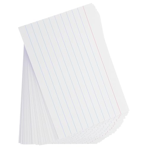 CLISPEED 200 Stück Dicke Horizontale Notizkarten für Schule Büro und Studium Notizen Flashcards Listen und Präsentationen CLISPEED 200 Stück Dicke Horizontale Notizkarten für Schule Büro und Studium Notizen Flashcards Listen und Präsentationen von CLISPEED