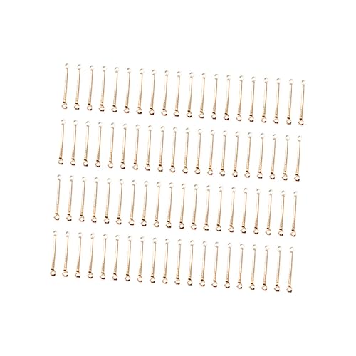 CLISPEED 200 Stück Earring Connection Rods Zubehör für Schmuckherstellung Goldene Ohrringe Diy Ohrring Teile für Frauen Langlebig und Leicht für Basteln CLISPEED 200 Stück Earring Connection Rods Zubehör für Schmuckherstellung Goldene Ohrringe Diy Ohrring Teile für Frauen Langlebig und Leicht für Basteln von CLISPEED