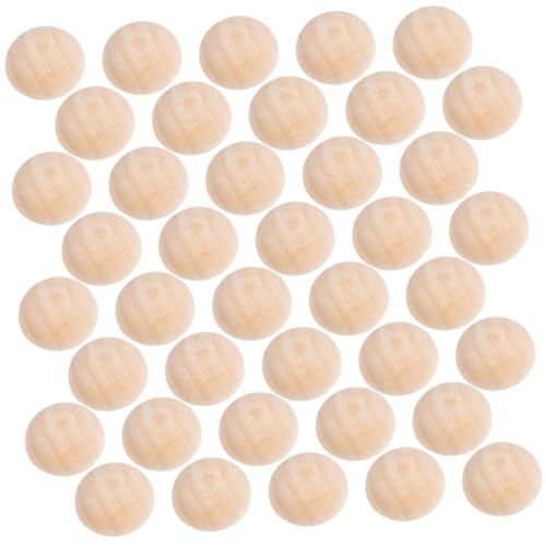 CLISPEED 200 Stück Halbrunde Holzperlen Naturbelassen zum Basteln DIY Holzhalbkugeln für Schmuck Dekoration Handwerk und Kreative Projekte CLISPEED 200 Stück Halbrunde Holzperlen Naturbelassen zum Basteln DIY Holzhalbkugeln für Schmuck Dekoration Handwerk und Kreative Projekte von CLISPEED