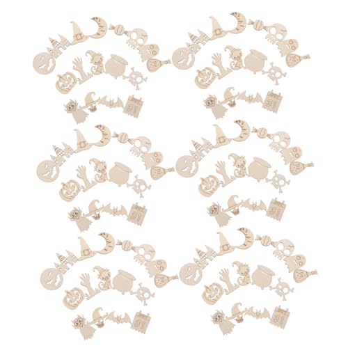 CLISPEED 200 Stück Halloween Holzspäne Handgefertigt Herbstdekorationen Für Zuhause Basteln Holzformen Halloween Bastelarbeiten Für Erwachsene Holzausschnitte Holz CLISPEED 200 Stück Halloween Holzspäne Handgefertigt Herbstdekorationen Für Zuhause Basteln Holzformen Halloween Bastelarbeiten Für Erwachsene Holzausschnitte Holz von CLISPEED