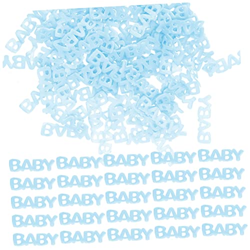 CLISPEED 200 Stück Konfetti Zur Taufe Mädchen Hochzeitskonfetti Dusche Dekorationen Geschlecht Enthüllt Konfetti Hochzeitsdekorationen Karikatur Paillette Neon Plastik Blue CLISPEED 200 Stück Konfetti Zur Taufe Mädchen Hochzeitskonfetti Dusche Dekorationen Geschlecht Enthüllt Konfetti Hochzeitsdekorationen Karikatur Paillette Neon Plastik Blue von CLISPEED