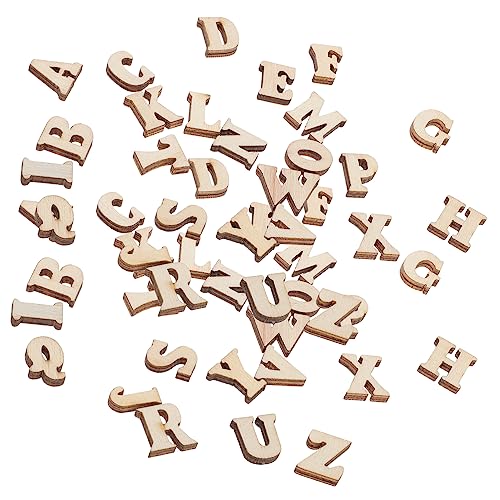 CLISPEED 200 Stück Log-Briefschnalle Dekorationen Schüttgut geschnitzt Alphabete lehrreich für holzbuchstaben holzspielzeug Holzornamente Holzdekoration Weihnachtsholzscheibe hölzern CLISPEED 200 Stück Log-Briefschnalle Dekorationen Schüttgut geschnitzt Alphabete lehrreich für holzbuchstaben holzspielzeug Holzornamente Holzdekoration Weihnachtsholzscheibe hölzern von CLISPEED